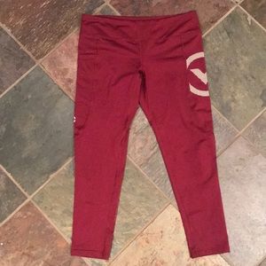 Virus 7/8 length compression pants size L